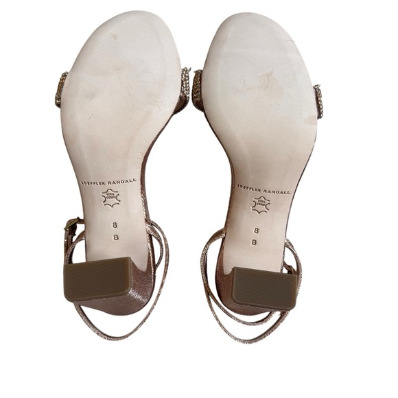 LOEFFLER RANDALL - NIB Shay High Heel Ankle Wrap Sandal Sz 8 - Picture 10 of 13